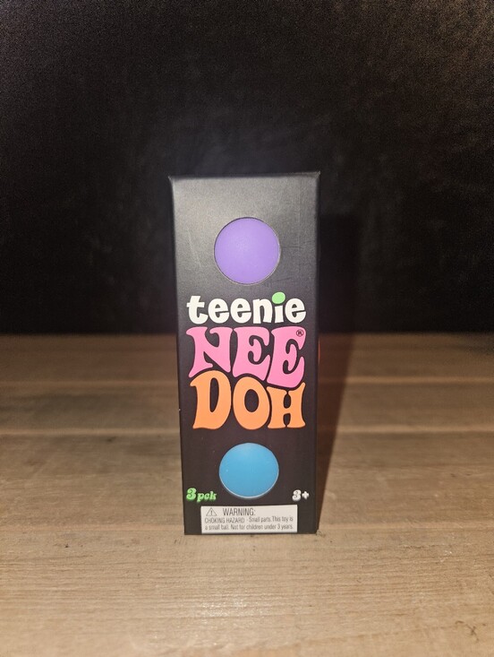 Needoh Other - 🟣🔵🟠PURPLE, BLUE, ORANGE Teenie Needoh 3-Pack